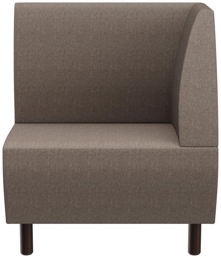 Abbildung Abschlusselement rechts D-Line Vorderansicht