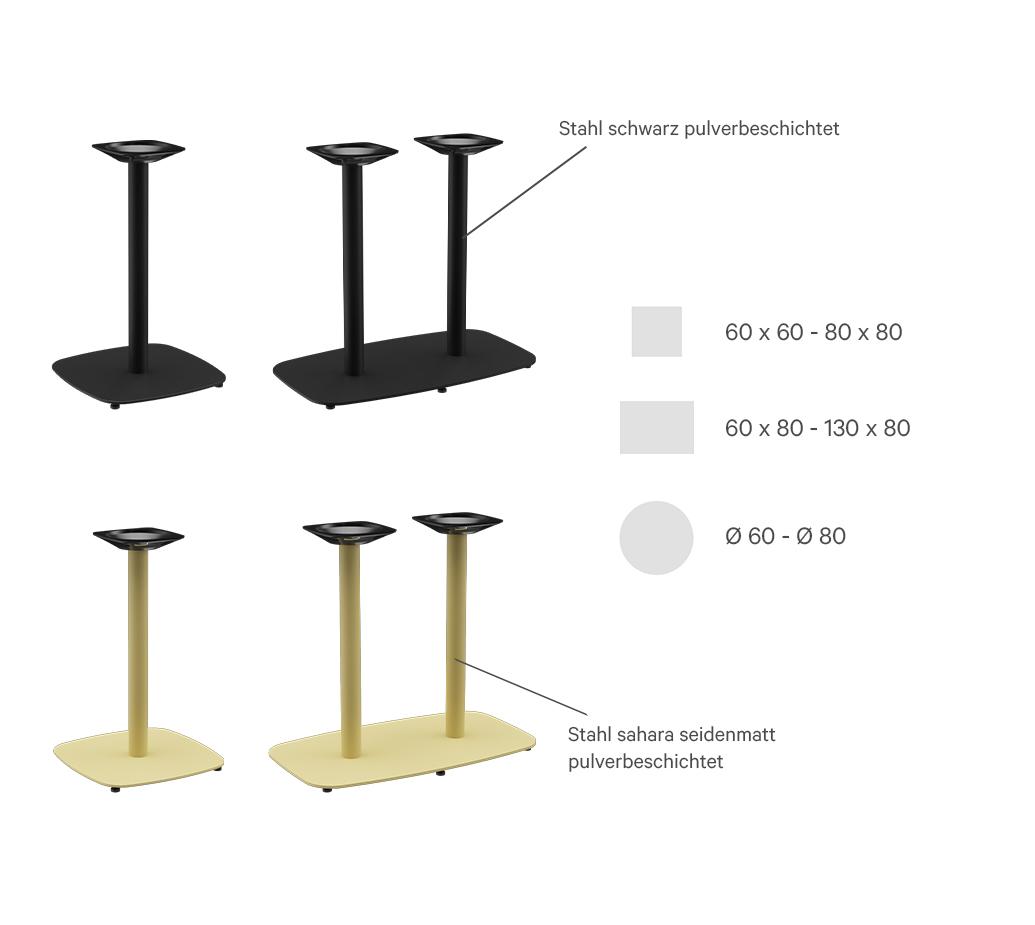 Abbildung dining table Visar