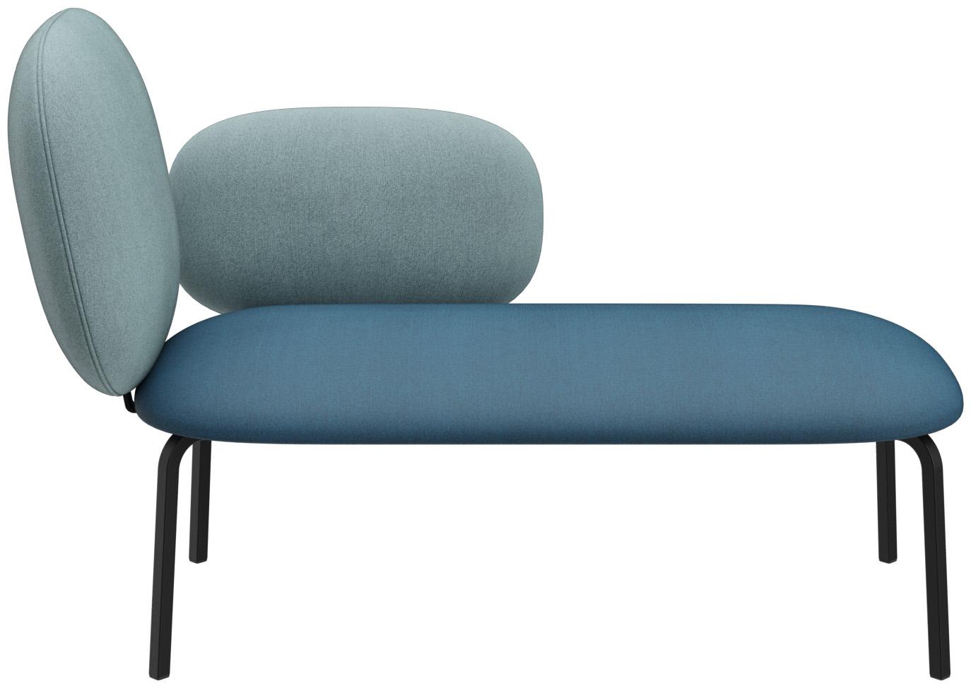 Abbildung Chaise longue links Liberty Vorderansicht