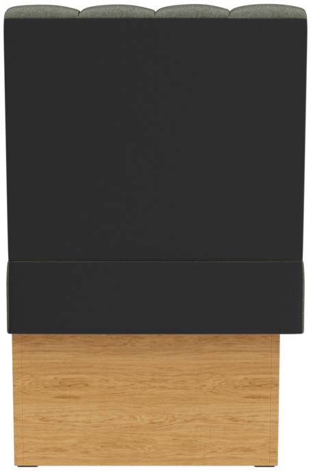 Abbildung Left-hand end element 60 cm Felipa Rückansicht