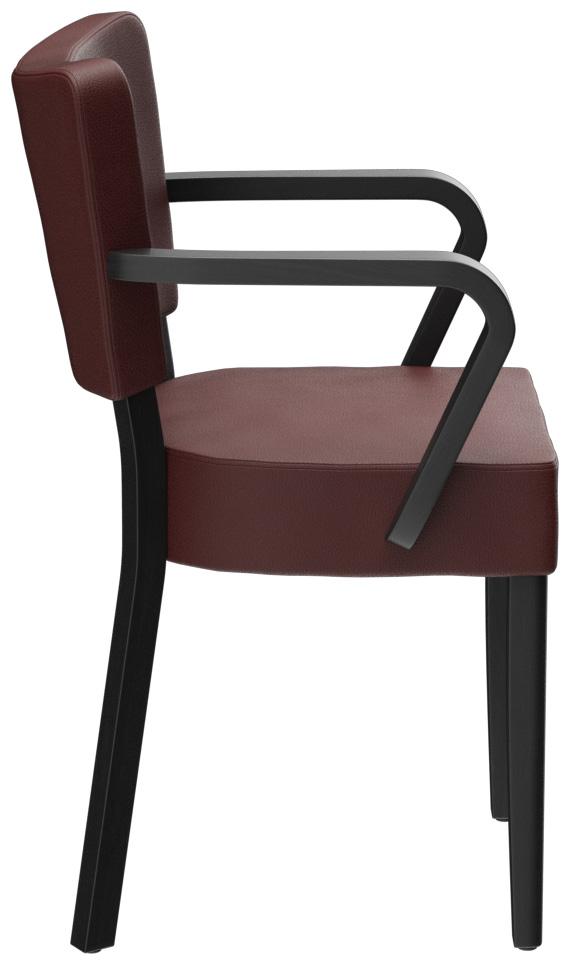 Abbildung Armstoel Damara Seitenansicht