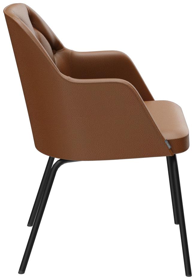 Abbildung Chaise à accoudoirs Marlo Seitenansicht