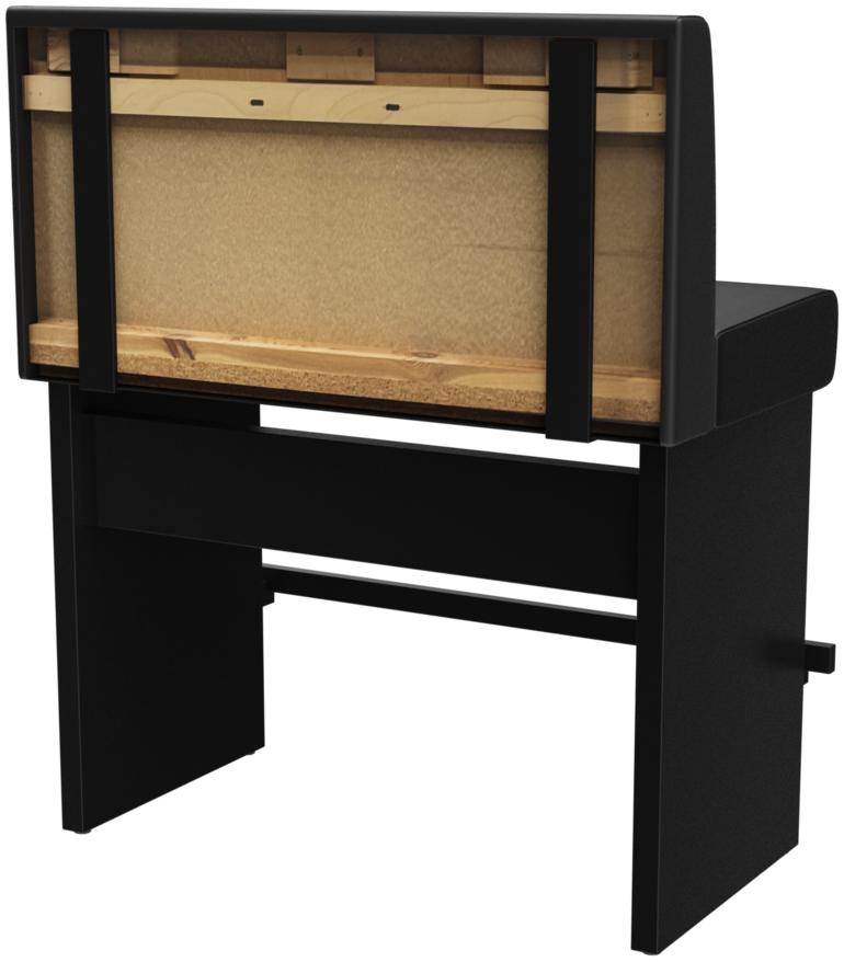 Abbildung Single/base element 100 cm H-Line Schrägansicht
