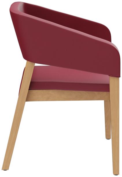 Abbildung Armchair Pika Seitenansicht
