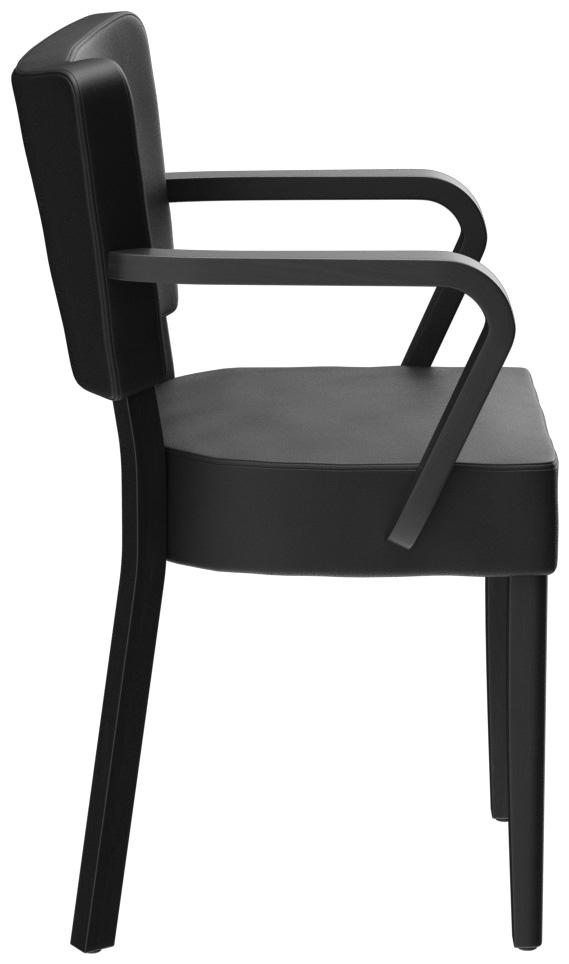 Abbildung Armlehnstuhl Damara Seitenansicht