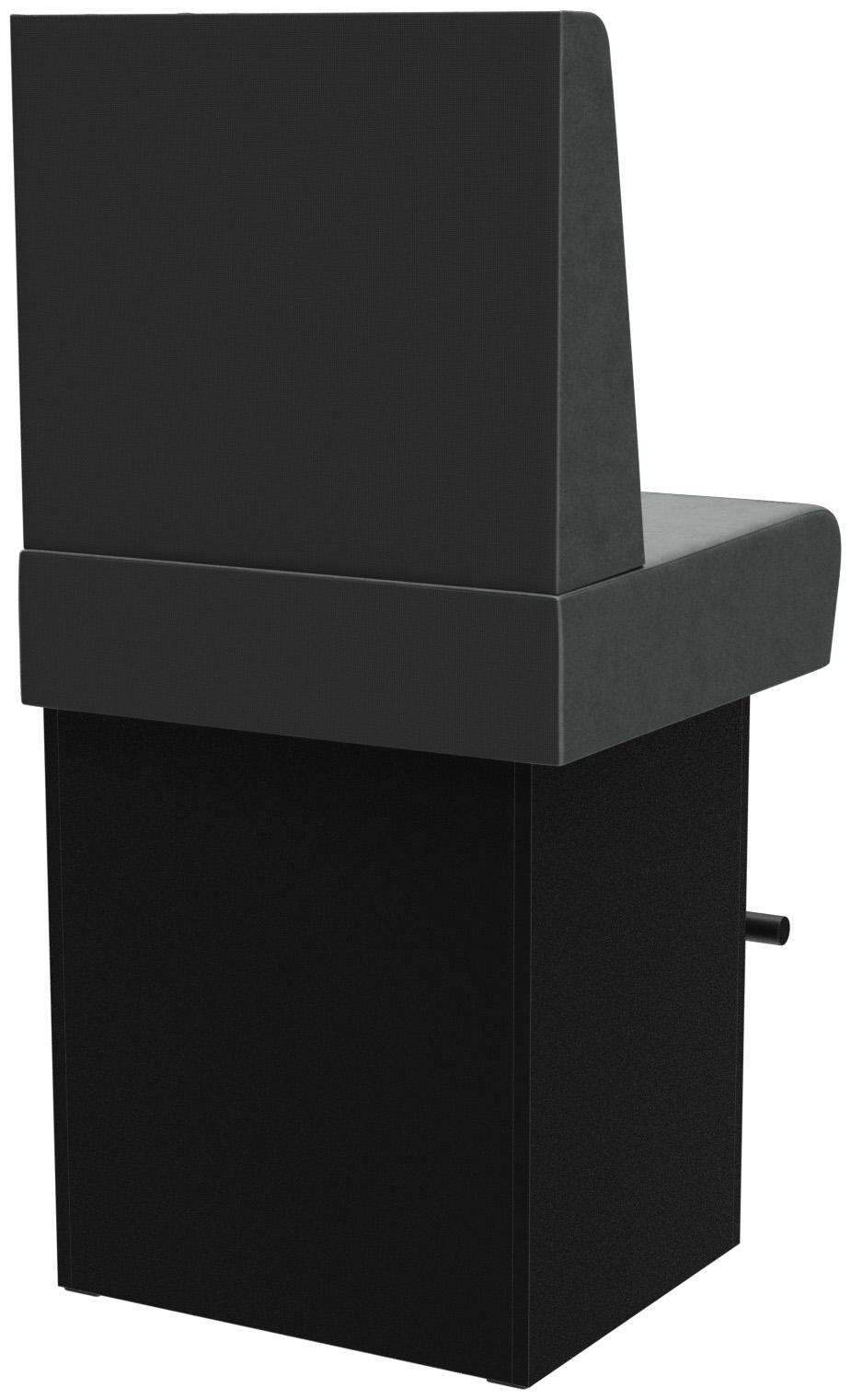 Abbildung Afsluitend element links 60cm Drapelle Schrägansicht