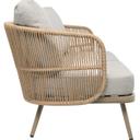 Abbildung 2-Sitzer-Element Sanaia Seitenansicht