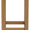 Abbildung halbhoher Hocker Delu Vorderansicht