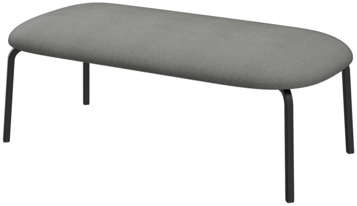 Abbildung 2-seater ottoman Liberty Schrägansicht
