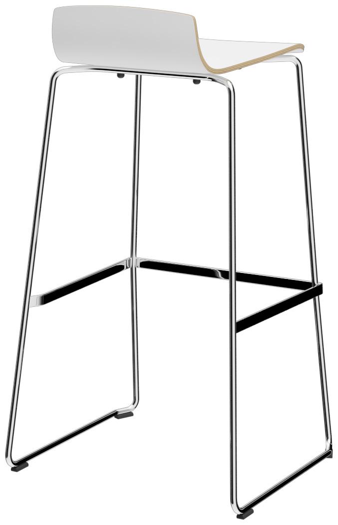 Abbildung Barhocker Yoko Schrägansicht