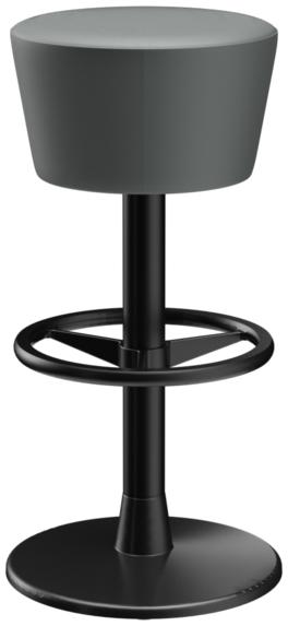 Abbildung bar stool Modular S Rückansicht