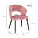 Abbildung Chaise à accoudoirs Nilla