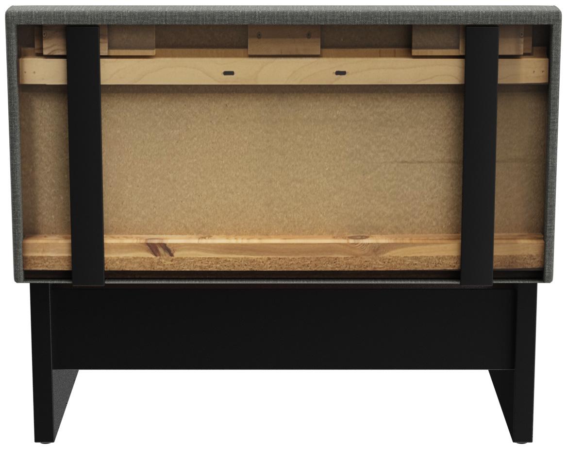 Abbildung Einzel-/Grundelement 100 cm H-Line Rückansicht