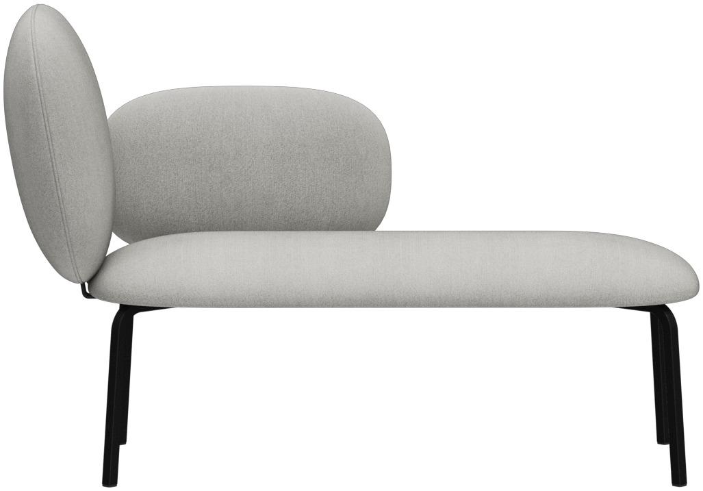 Abbildung Left-hand facing chaise longue Liberty Vorderansicht