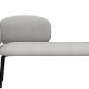 Abbildung Left-hand facing chaise longue Liberty Vorderansicht