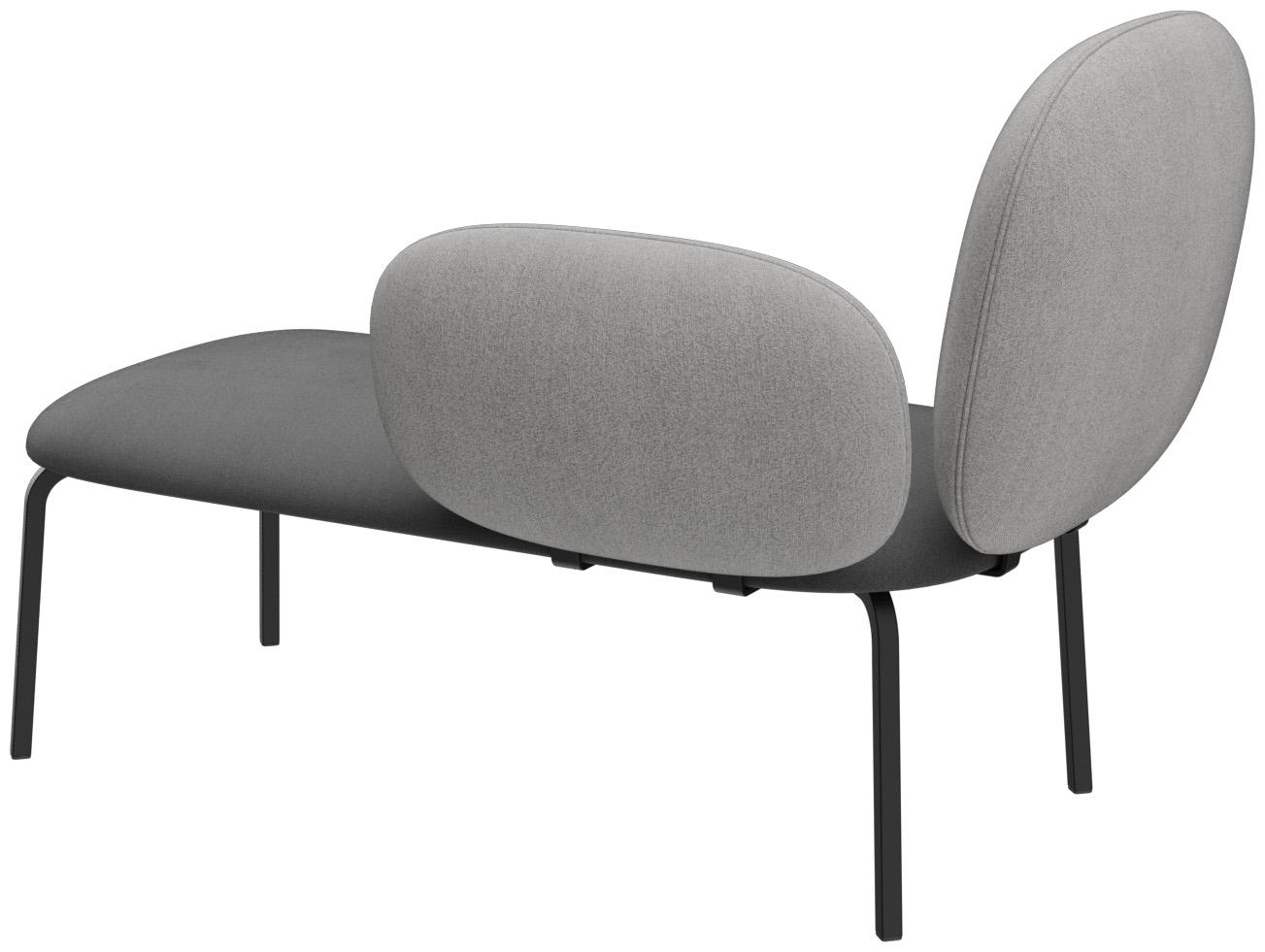 Abbildung Chaise longue links Liberty Schrägansicht