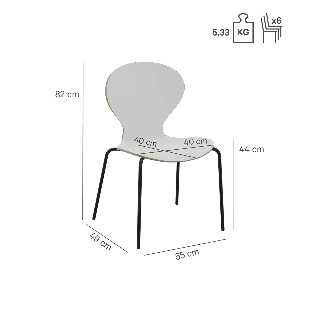 Abbildung chair Yaren
