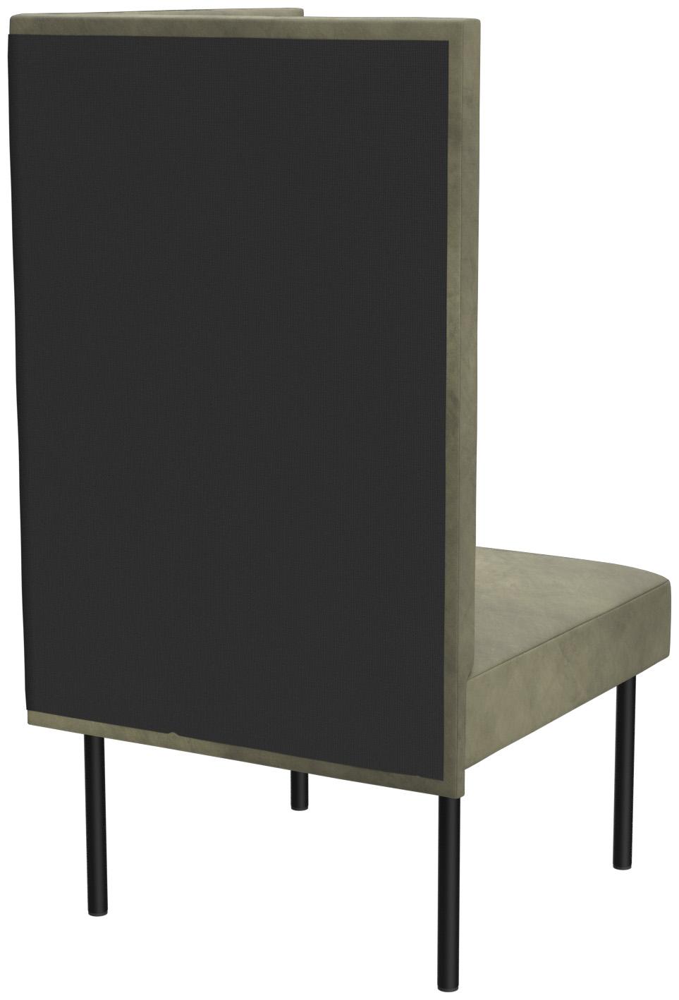 Abbildung Eck-/Abschlusselement rechts Tuya B Schrägansicht