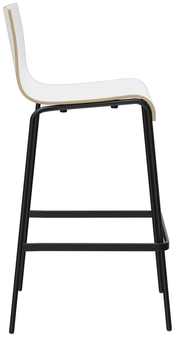 Abbildung Barhocker Paula Seitenansicht