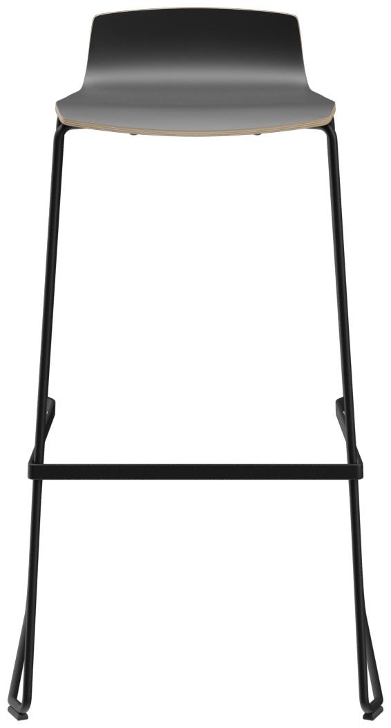 Abbildung bar stool Yoko Vorderansicht