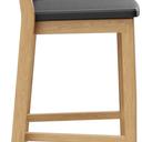 Abbildung bar stool Quorum C Seitenansicht