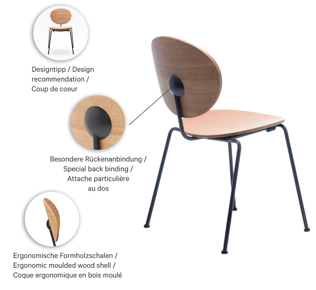 Abbildung Stuhl Ovni