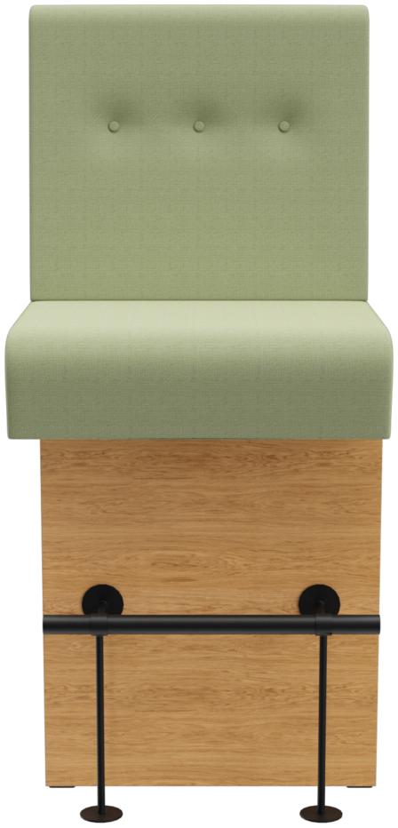 Abbildung Left-hand end element 60 cm Janina Vorderansicht