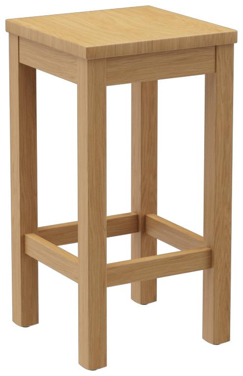 Abbildung medium-high stool Delu Schrägansicht