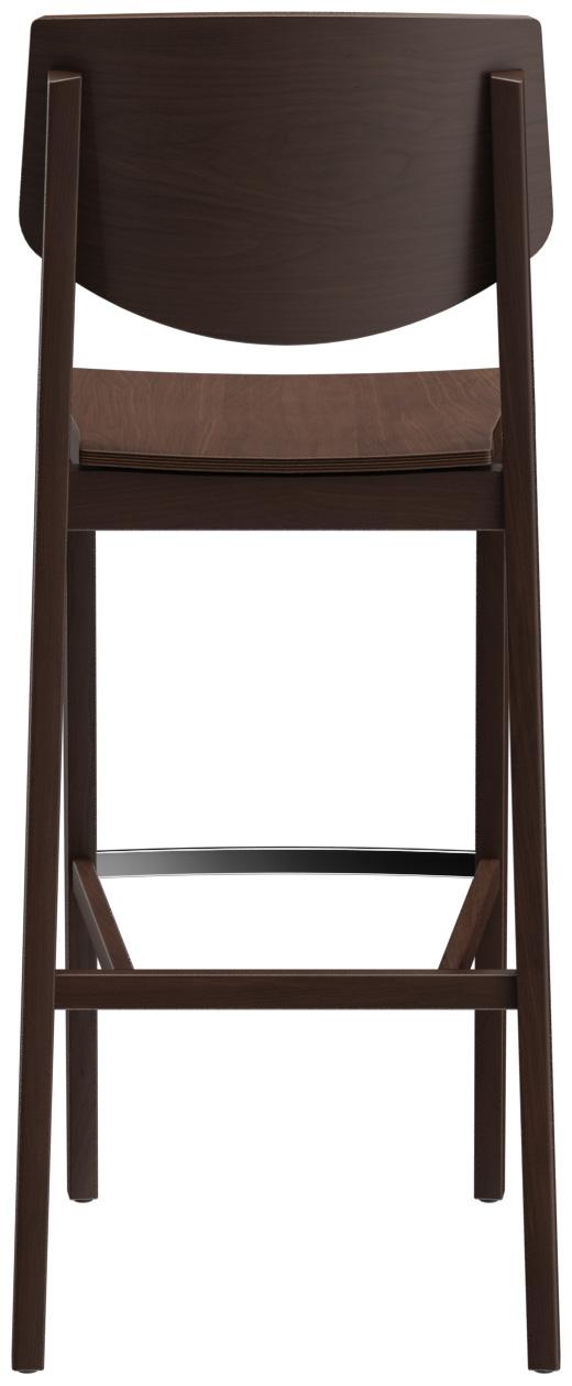Abbildung Tabouret de bar Quorum C Rückansicht
