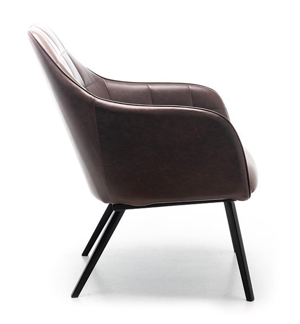 Abbildung Fauteuil Romy Seitenansicht