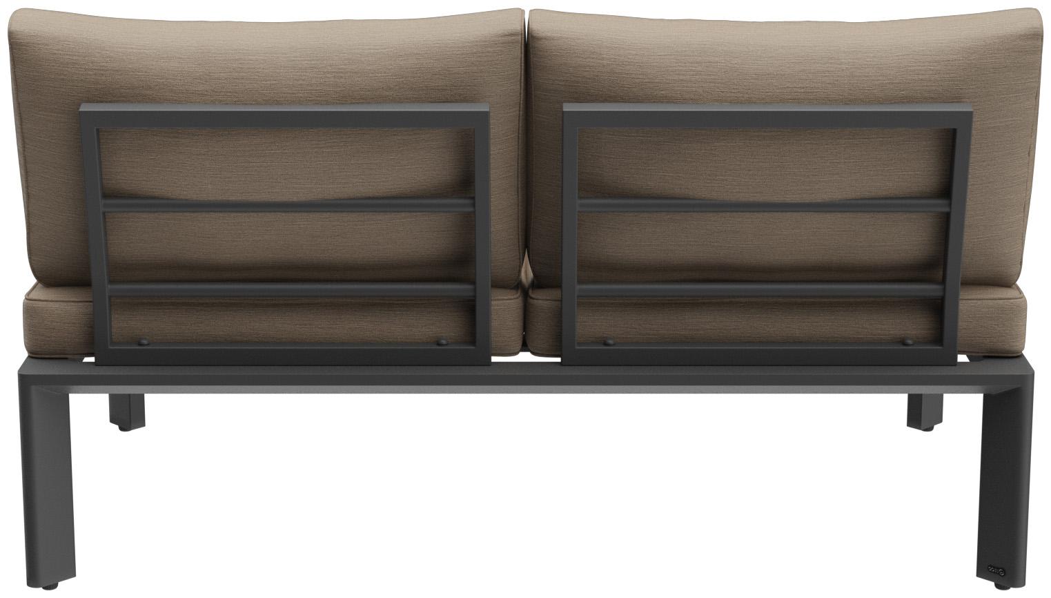 Abbildung 2-Sitzer-Element Lorcan Rückansicht