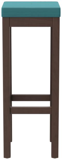 Abbildung bar stool Delu Seitenansicht
