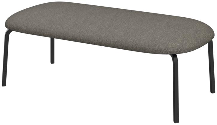 Abbildung 2-seater ottoman Liberty Schrägansicht