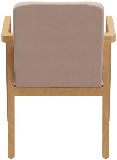 Abbildung Armlehnstuhl Tila Rückansicht