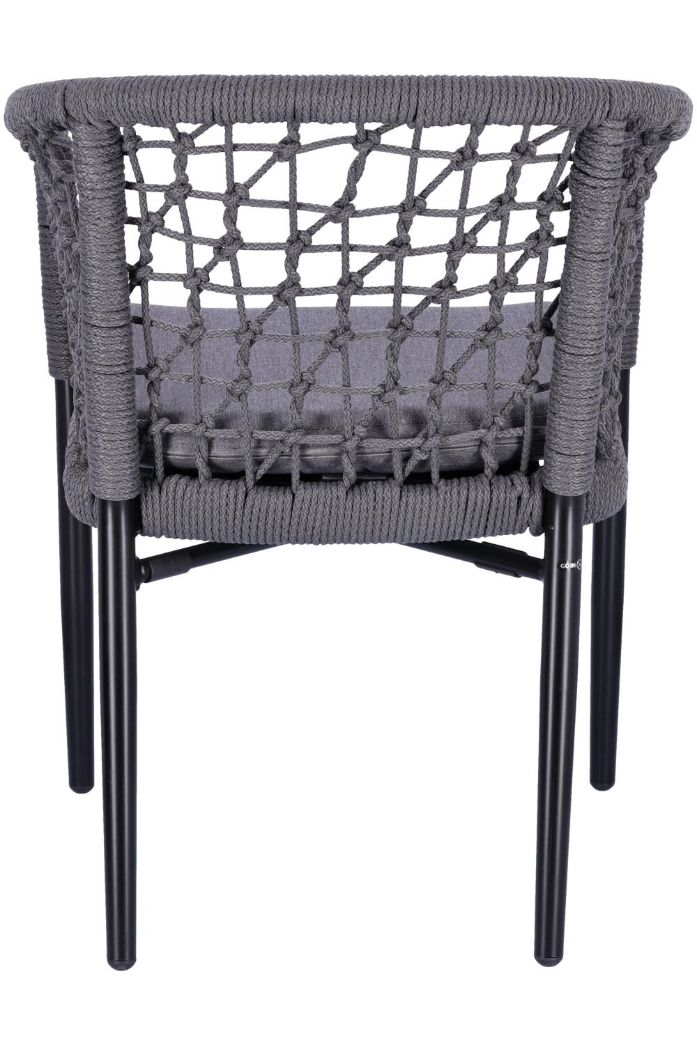 Abbildung Chaise à accoudoirs Penka Rückansicht