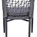Abbildung Chaise à accoudoirs Penka Rückansicht