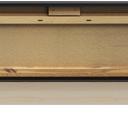 Abbildung Extension/end element 150 cm H-Line Rückansicht