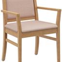 Abbildung Chaise à accoudoirs Liah Schrägansicht