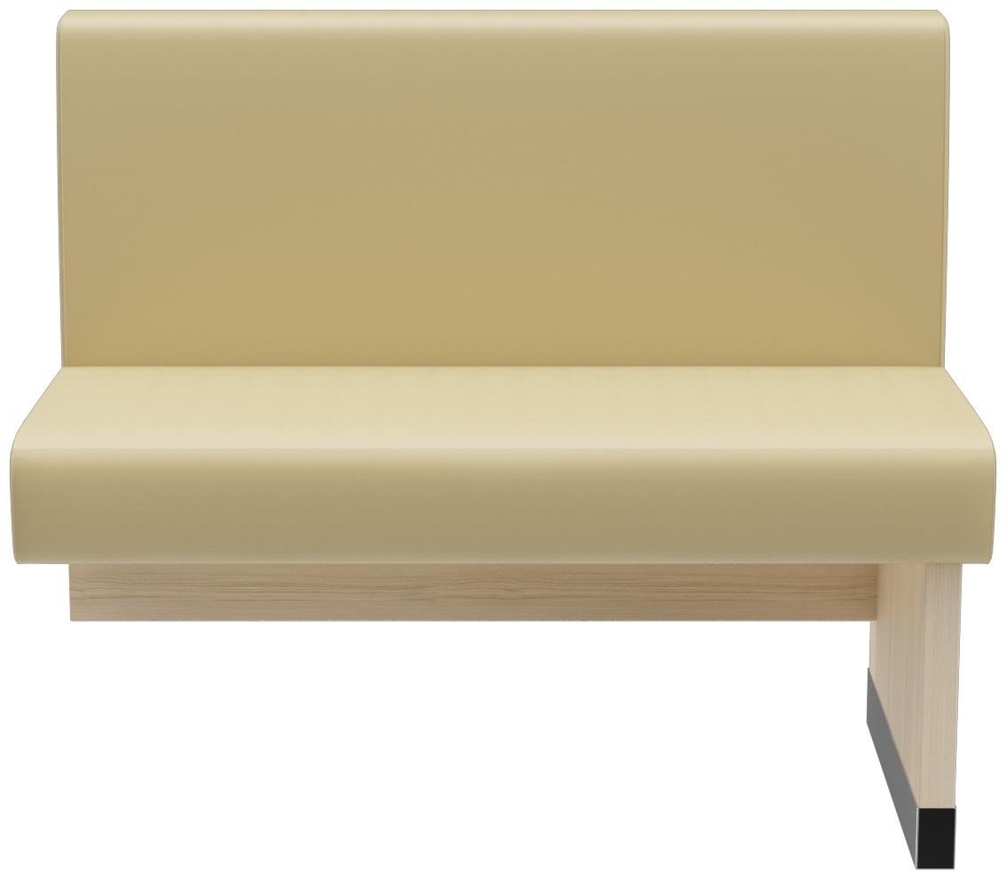 Abbildung Anbau-/Abschlusselement 100 cm H-Line Vorderansicht