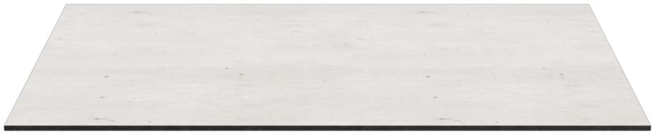 Abbildung Tischplatte Compact Slim Rückansicht