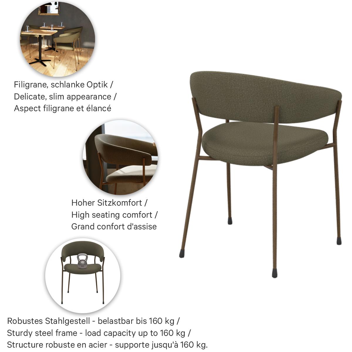 Abbildung Chaise à accoudoirs Malvon