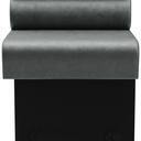 Abbildung Left-hand end element 60 cm Ripple Vorderansicht