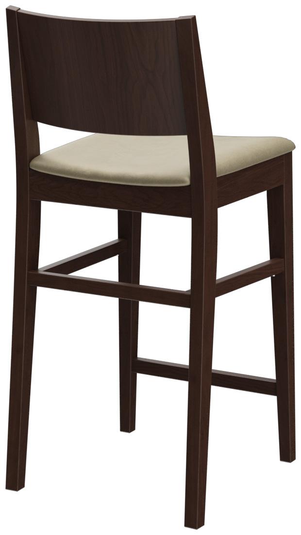 Abbildung halfhoge kruk Quin Schrägansicht