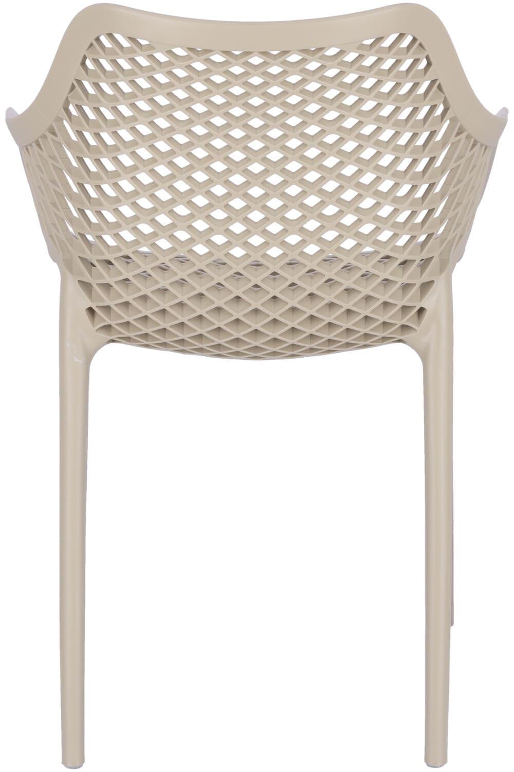 Abbildung Chaise à accoudoirs Emilia Rückansicht