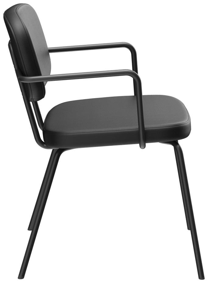 Abbildung Chaise à accoudoirs Vayo Seitenansicht