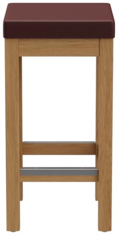 Abbildung Counter-height stool Delu Vorderansicht