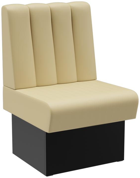 Left-hand end element 60 cm Felipa