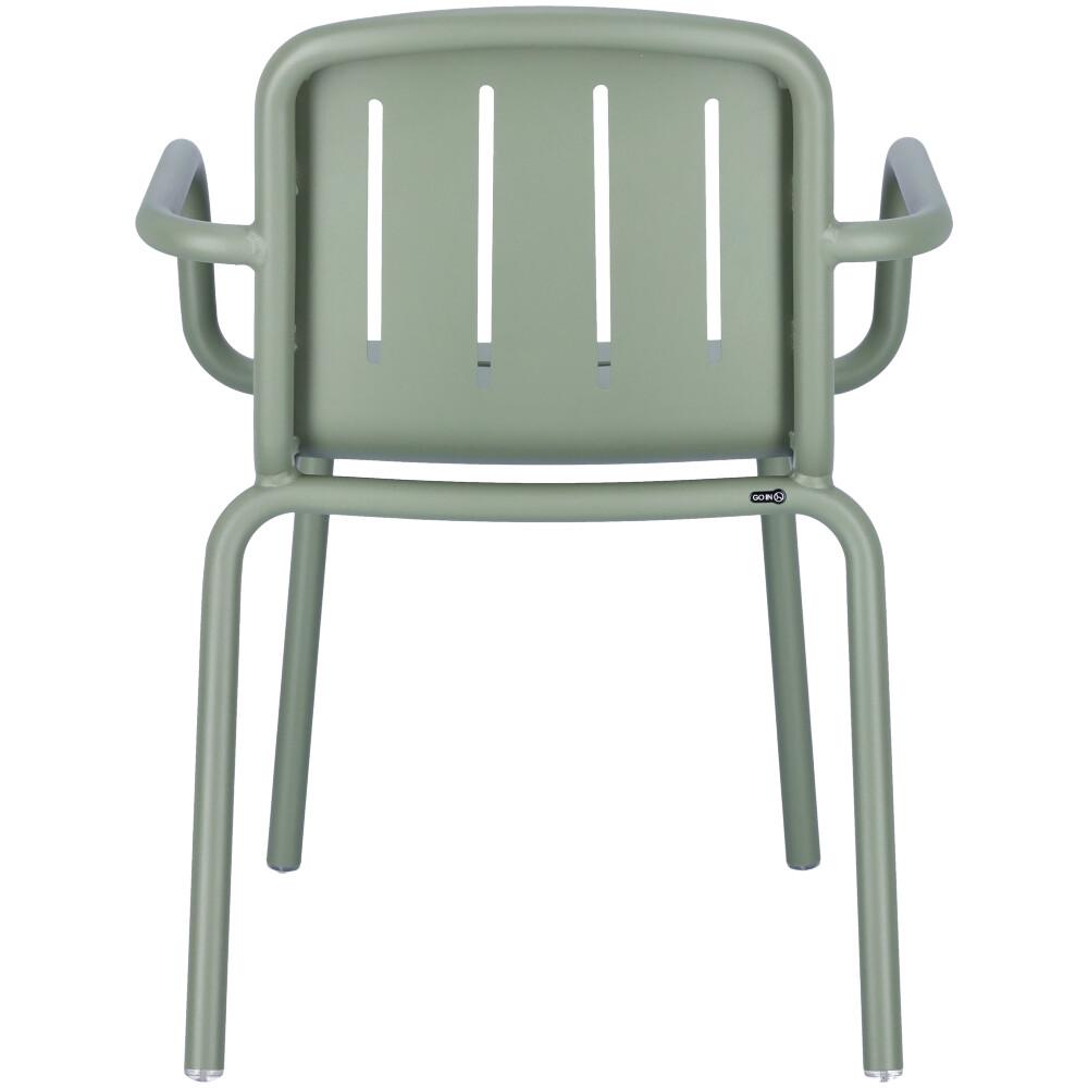 Abbildung Chaise à accoudoirs Hivo Rückansicht