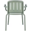 Abbildung Chaise à accoudoirs Hivo Rückansicht