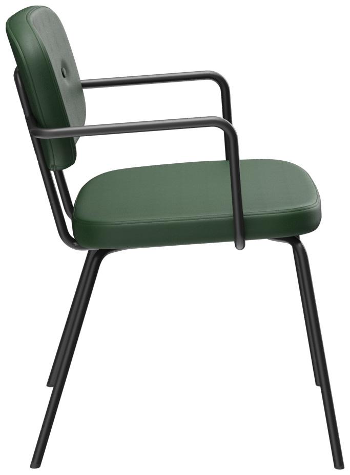 Abbildung Chaise à accoudoirs Vayo Seitenansicht